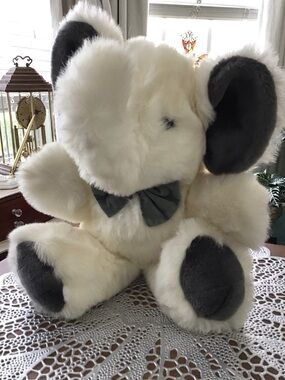 Vintage plush 1968 America Wego elephant toy